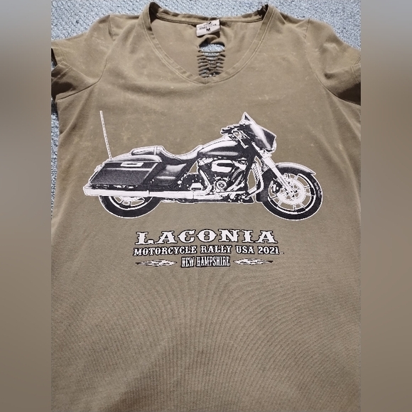 Vance Biker Wear Tops - 🎈5/$15 Bundle 🎈Vance Biker Wear Green Motorcycle Rally 2021 Tee